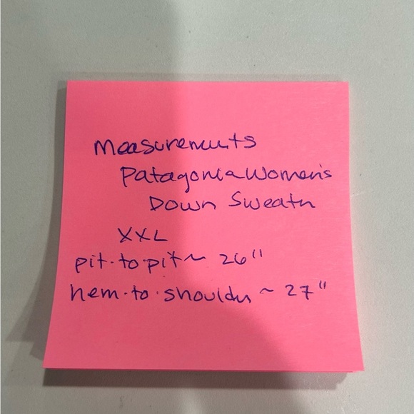 Patagonia Women’s XXL Down Sweater Puffer Jacket Yellow Cosmic Gold NWT 1 - Picture 15 of 15